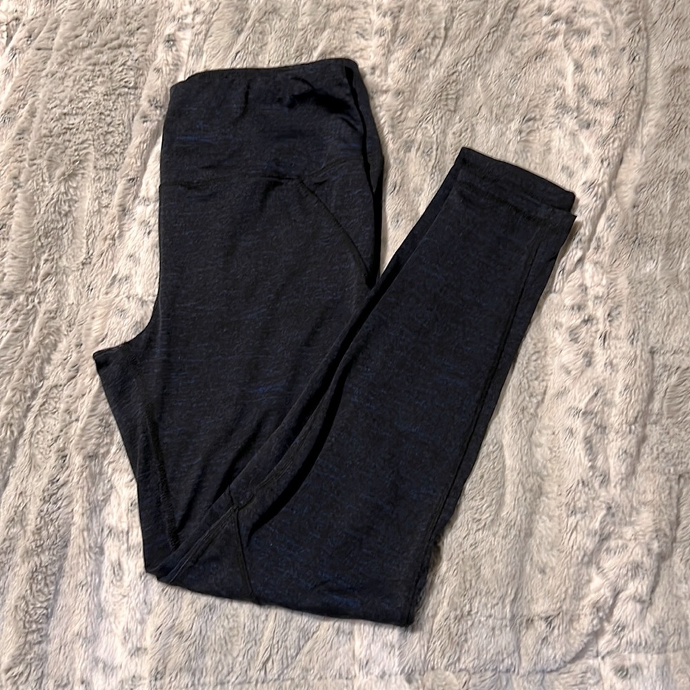 Navy Heathered Leggings